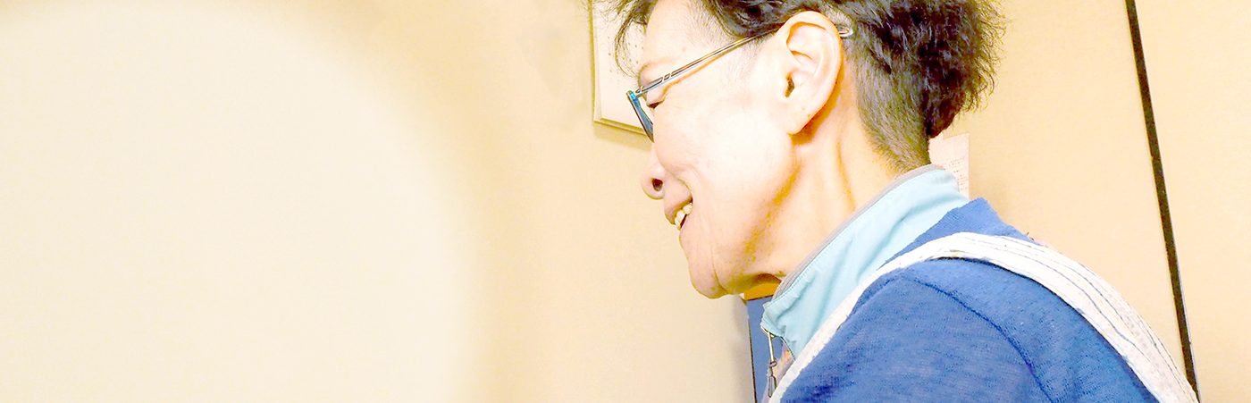 きぬ助産院の施術風景